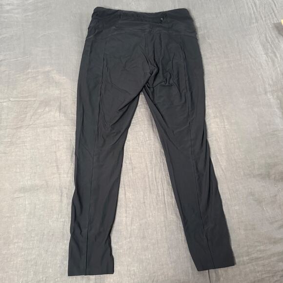 Athleta Leggings Stellar Cropped Zipper Pockets Black Medium - Picture 9 of 10
